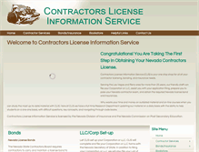 Tablet Screenshot of contractor-school.com